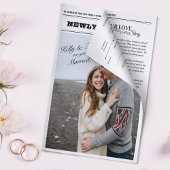 Programme d'infographie Mariage de journal plié