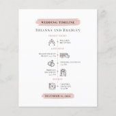 Programme d'itinéraire Mariage budgétaire avec pho (Devant)