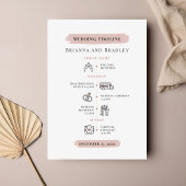 Programme d'itinéraire Mariage budgétaire avec pho