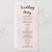 Programme d'ivoire et de mariage floral à la crème (Dos)