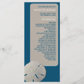 Programme Dollar de sable, Mariage Ocean Blue Beach (Devant)