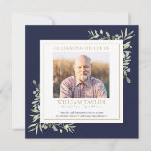 Programme d'Ordre de service commémoratif des funé (Devant)