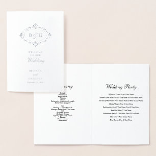 Programme d'ordre de service du Mariage d'huile d'