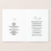 Programme d'ordre de service du Mariage d'huile d' (Intérieur)