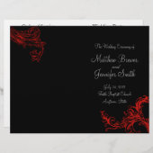 Programme d'ordre de service et de cérémonie des M (Devant / Derrière)