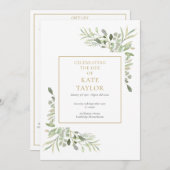 Programme D'Ordre Des Services Funéraires Du Folia (Devant / Derrière)