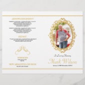 Programme d'ordre funéraire Circulaire du Modèle (Devant)