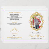 Programme d'ordre funéraire Circulaire du Modèle (Devant / Derrière)