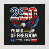 Programme drapeau américain 250e anniversaire américain (Dos)