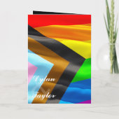 Programme Drapeau de la fierté Typographie grasse Mariage pl (Dos)