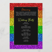 Programme Drapeau LGBT arc-en-ciel scintille gay lesbienne m (Dos)