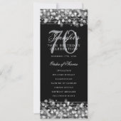 Programme du 70e anniversaire Menu Argent+Remercie (Devant)