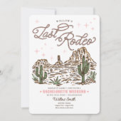 Programme du dernier rodéo de l'enterrement de vie (Devant)