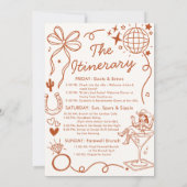 Programme du dernier week-end de célibataire de co (Dos)