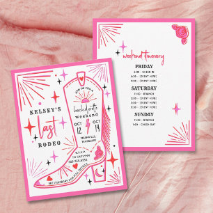 Programme du dernier week-end de célibataire de la