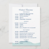 Programme du Mariage d'Ashley & Nolan 1 (Devant)