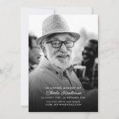 Programme du service commémoratif en mémoire affec (Devant)