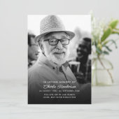 Programme du service commémoratif en mémoire affec (Debout devant)