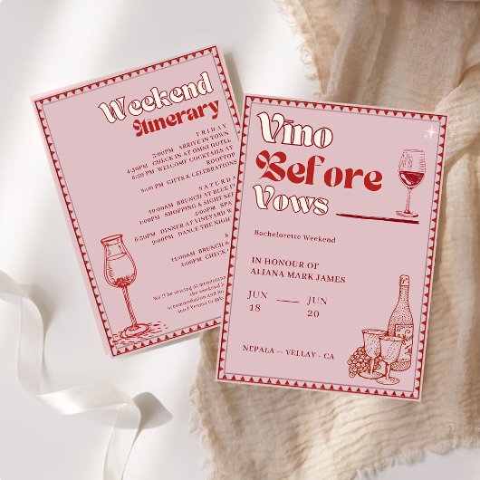 Programme du week-end de célibat avant les vœux Vi