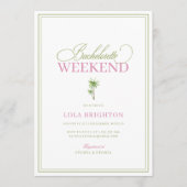 Programme du week-end de l'enterrement de vie de j (Devant)