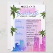 Programme du week-end de l'enterrement de vie de j (Devant)