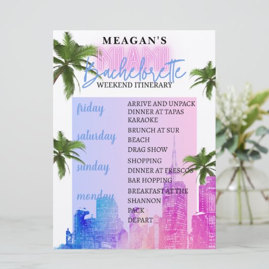 Programme du week-end de l'enterrement de vie de j (Debout devant)