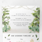 Programme du week-end de mariage | Gathering Oaks  (Intérieur en premier)