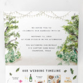 Programme du week-end de mariage | Gathering Oaks  (Intérieur en premier)