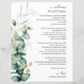 Programme du week-end de verdure d'eucalyptus saug (Devant)