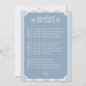 Programme du week-end d'enterrement de vie de jeun (Dos)