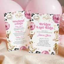 Programme du week-end d'enterrement de vie de jeun