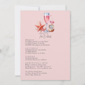 Programme du week-end d'enterrement de vie de jeun (Dos)