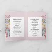 Programme Dusty Fleur sauvage Aquarelle Botanic Mariage Prog (Intérieur)