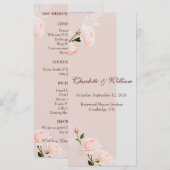 Programme Effets doux violet et gris avec fleurs (Devant / Derrière)