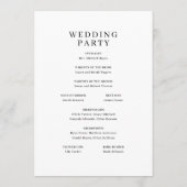 Programme Elegant Black Leafy Branches (Dos)