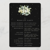 Programme Élégant Bouquet de mariage Black Snowberry + Eucal (Dos)