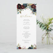 Programme élégant de fleurs et de verdure florales (Debout devant)