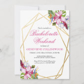 Programme élégant de week-end de bachelorette trop (Devant)