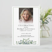 Programme Elegant Eucalyptus Celebrating Life Of - Funeral (Debout devant)