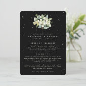 Programme Elégant Mariage de bouquet Black Snowberry+Eucalyp (Debout devant)