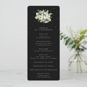 Programme Elégant Mariage de bouquet Black Snowberry+Eucalyp