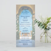 Programme Élégant Mariage italien Arches Lake Côme (Debout devant)