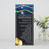 Programme Elégant mariage sur la plage au clair de lune (Debout devant)