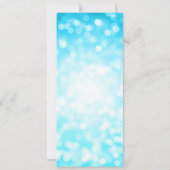 Programme élégant pour 70e anniversaire avec Bokeh (Dos)