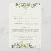 Programme Elégante Crème Snowberry+Eucalyptus Mariage d'hive (Dos)