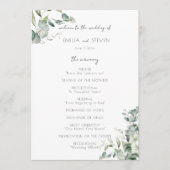 Programme Elégante verdure d'Eucalyptus (Devant)