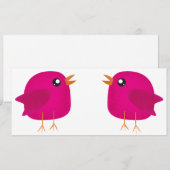 Programme Enfants oiseau mignon (Devant / Derrière)