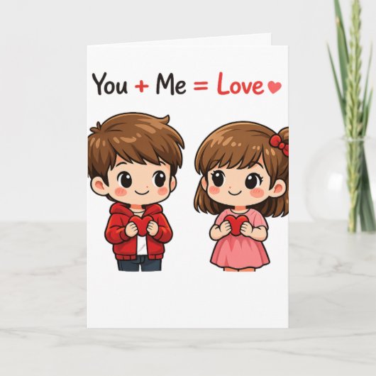 Programme Équation d'amour mignonne Toi + Moi Couple de la S (Devant)