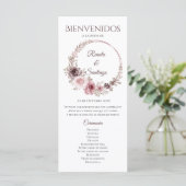 Programme espagnol de mariage des choeurs (Debout devant)