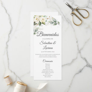 Programme espagnol de mariage des choeurs